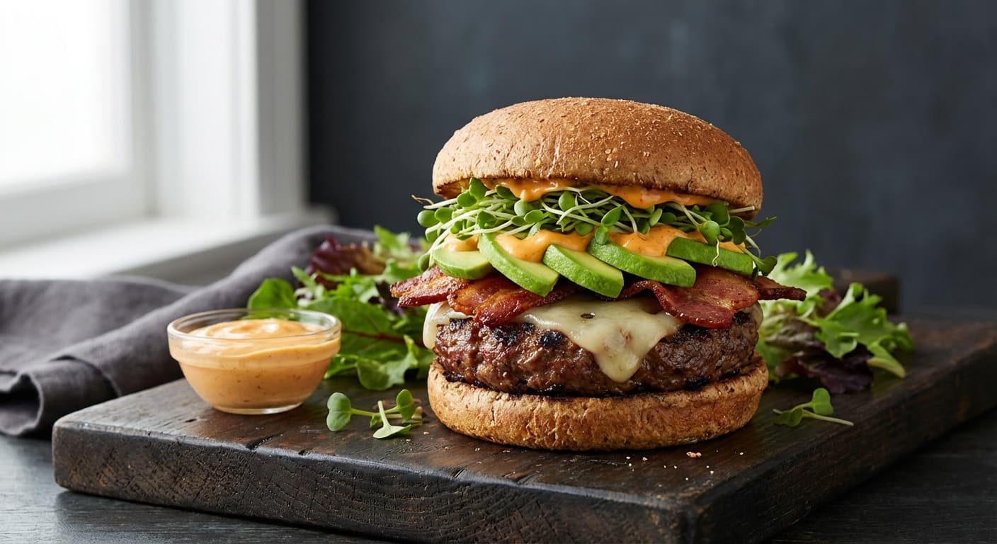 アボカドバーガー